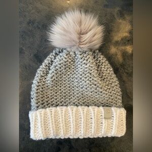 CC Knit Pom Pom Winter Hat